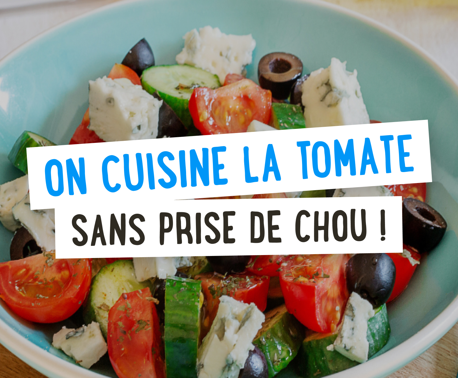 On cuisine la tomate sans prise de chou !