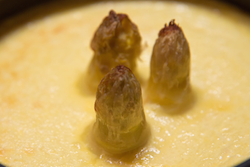 Clafoutis d'asperges blanches