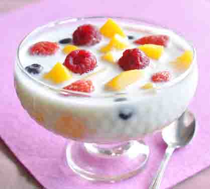 Coupe de yaourt mascarpone et fruits facile et rapide : découvrez