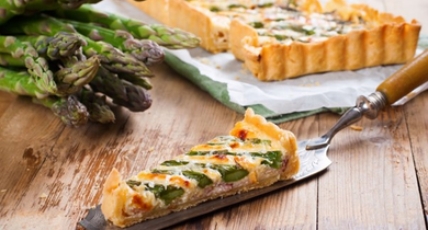 Quiche aux asperges