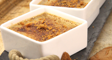 Crème brûlée aux spéculoos 