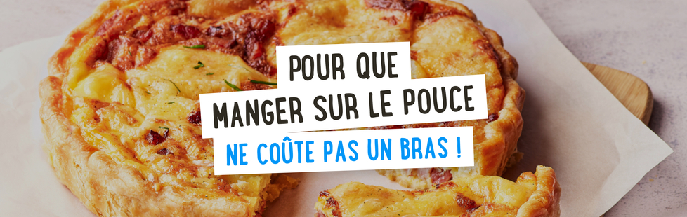 Pour que manger sur le pouce ne coûte pas un bras