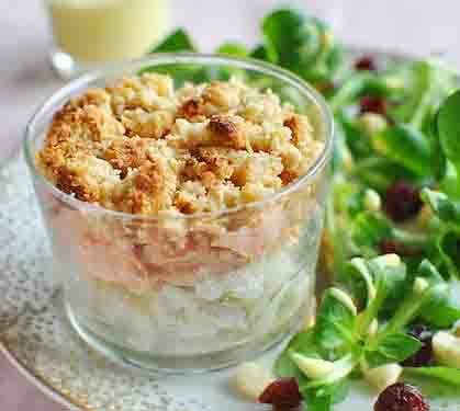 Crumble De Topinambour Au Saumon Envie De Bien Manger