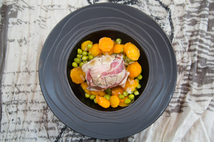 Paupiettes De Veau Petits Pois Et Carottes